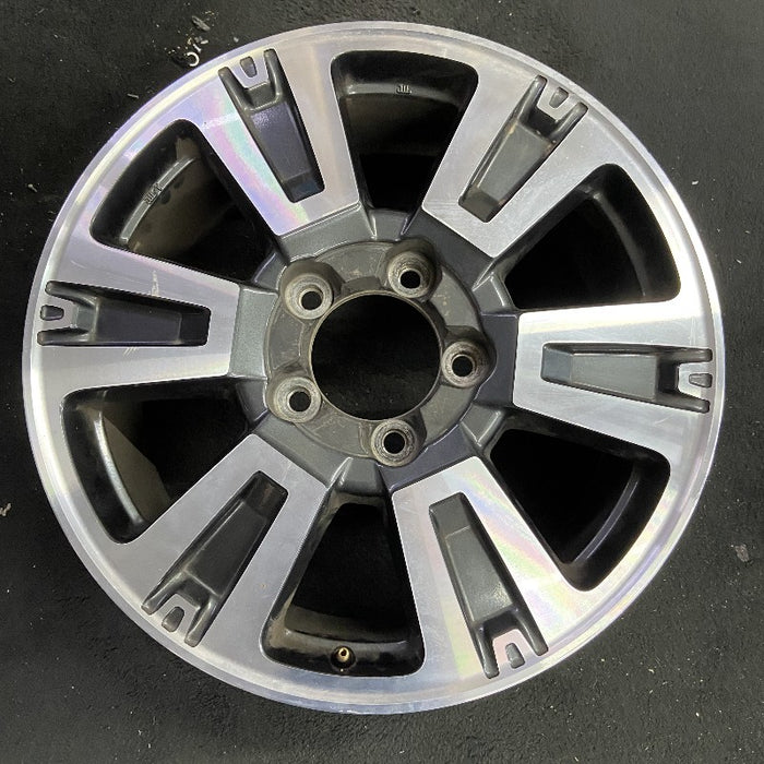 20" TUNDRA 18-21 20x8 alloy 6 spoke exposed lug nuts gray inlay Original OEM Wheel Rim