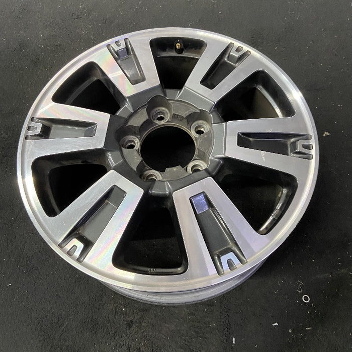 20" TUNDRA 18-21 20x8 alloy 6 spoke exposed lug nuts gray inlay Original OEM Wheel Rim