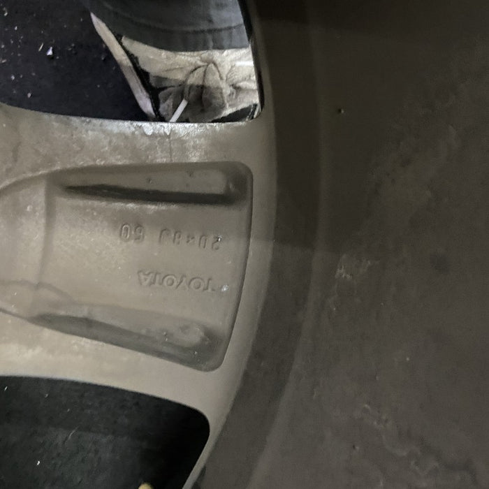 20" TUNDRA 18-21 20x8 alloy 6 spoke exposed lug nuts gray inlay Original OEM Wheel Rim