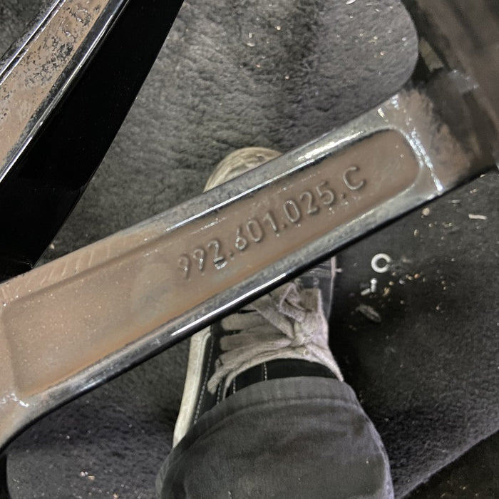 20" PORSCHE 911 20-23 20x8.5 10 spoke straight spoke w/o machined face; gloss black Original OEM Wheel Rim