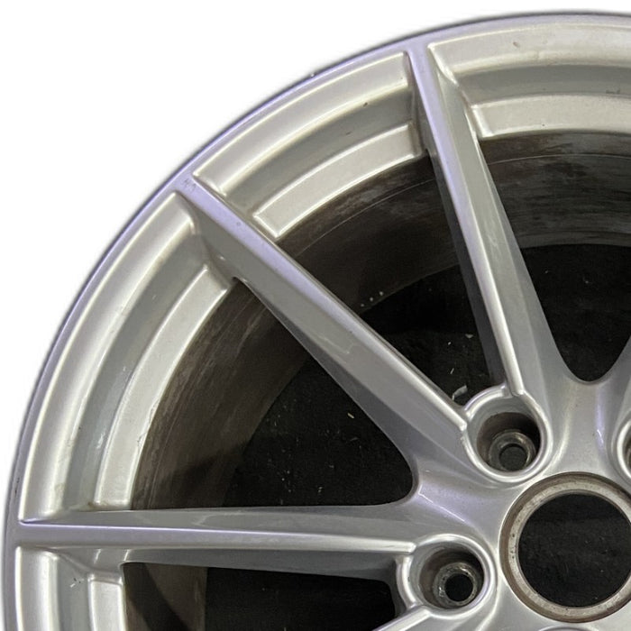 20" PORSCHE 911 20-23 20x8.5 10 spoke straight spoke w/o machined face; gloss black Original OEM Wheel Rim
