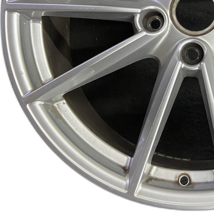 20" PORSCHE 911 20-23 20x8.5 10 spoke straight spoke w/o machined face; gloss black Original OEM Wheel Rim