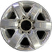 20" SILVERADO 2500 PICKUP 20-23 20x8.5, 6 spoke Original OEM Wheel Rim - Front View