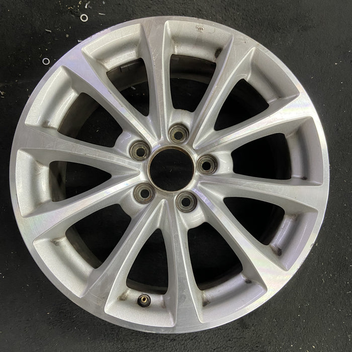 17" S2000 06-07 17x7 Original OEM Wheel Rim - Angle View