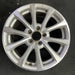 17" S2000 06-07 17x7 Original OEM Wheel Rim - Angle View