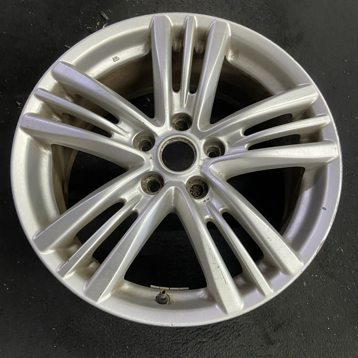 17" INFINITI G25 11-12 17x7.5 , Original OEM Wheel Rim - Side Profile