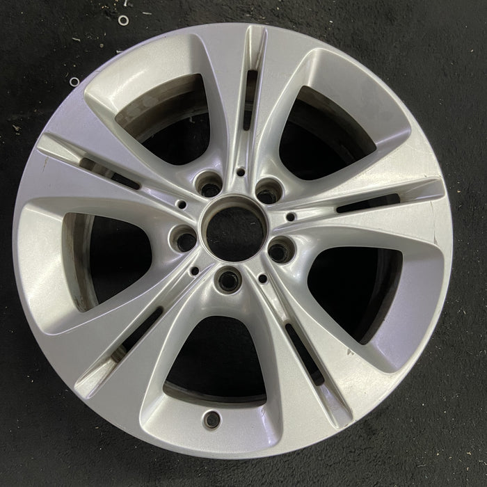 17" MERCEDES C-CLASS 17 205 Type, Cpe, C300, 17x7 Original OEM Wheel Rim - Angle View