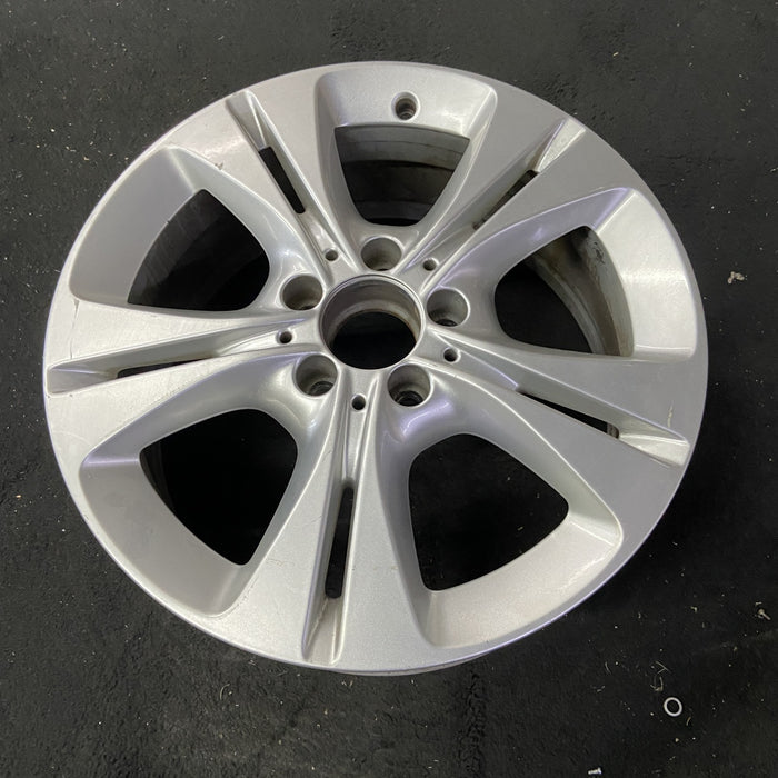 17" MERCEDES C-CLASS 17 205 Type, Cpe, C300, 17x7 Original OEM Wheel Rim - Close-Up Detail