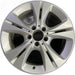 17" MERCEDES C-CLASS 17 205 Type, Cpe, C300, 17x7 Original OEM Wheel Rim - Front View