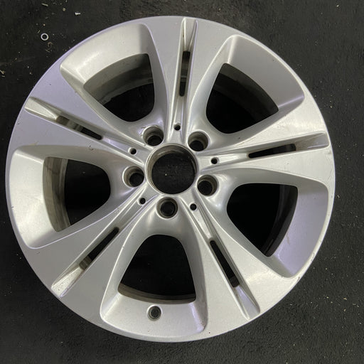 17" MERCEDES C-CLASS 17 205 Type, Cpe, C300, 17x7 Original OEM Wheel Rim - Angle View