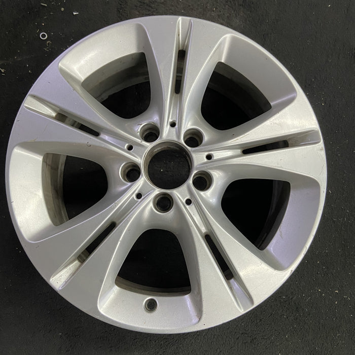 17" MERCEDES C-CLASS 17 205 Type, Cpe, C300, 17x7 Original OEM Wheel Rim - Angle View