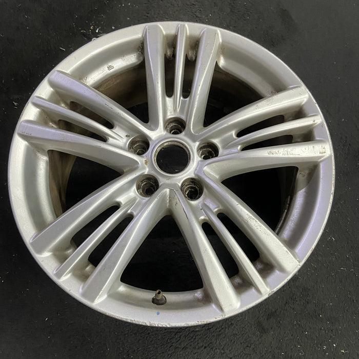 17" INFINITI G25 11-12 17x7.5 , Original OEM Wheel Rim - Side Profile