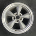17" MUSTANG 00 17x8, , w/exposed lug nuts, funnel spoke Original OEM Wheel Rim - Angle View