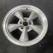 17" MUSTANG 00 17x8, , w/exposed lug nuts, funnel spoke Original OEM Wheel Rim - Close-Up Detail