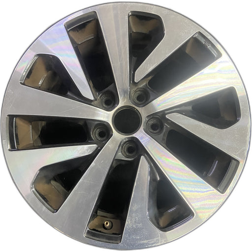 17" LEGACY 20-21 17x7, alloy Original OEM Wheel Rim - Front View