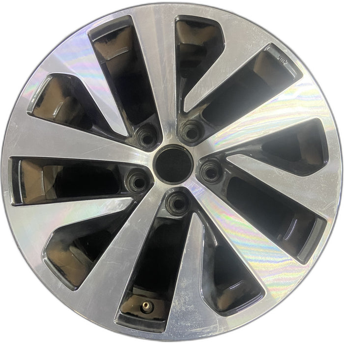 17" LEGACY 20-21 17x7, alloy Original OEM Wheel Rim - Front View