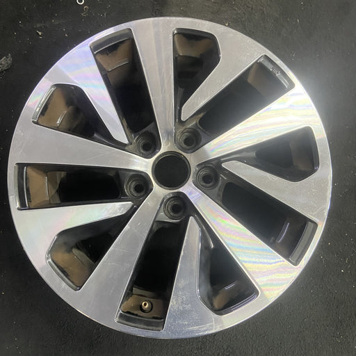 17" LEGACY 20-21 17x7, alloy Original OEM Wheel Rim - Angle View