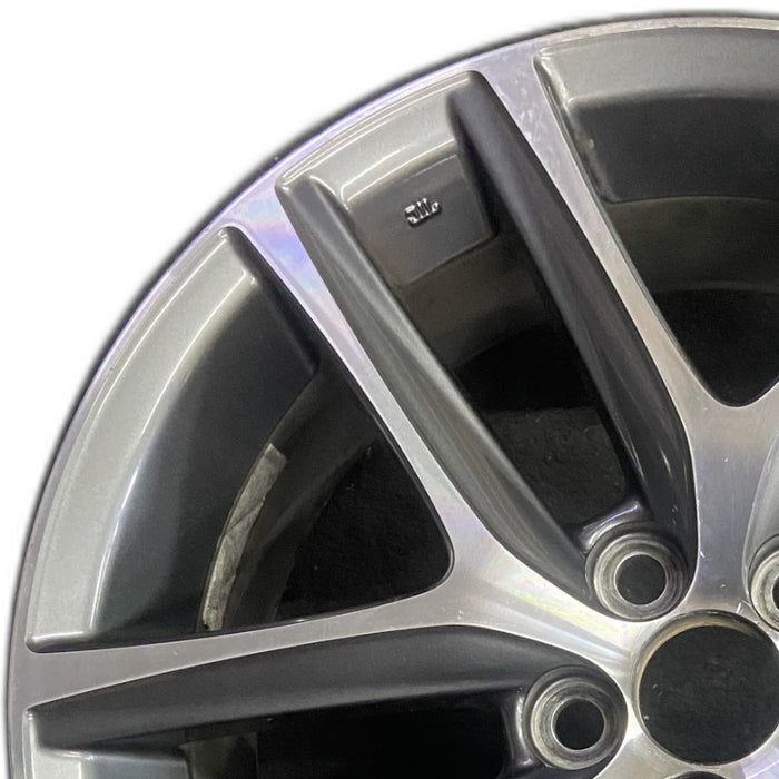 17" LEXUS CT200H 14 17x7 alloy 5 twin spoke silver gray Original OEM Wheel Rim