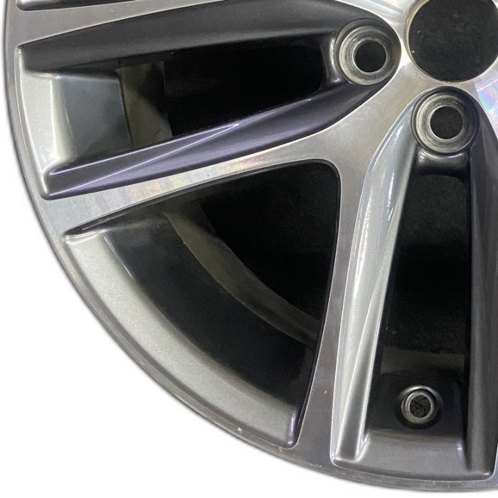 17" LEXUS CT200H 14 17x7 alloy 5 twin spoke silver gray Original OEM Wheel Rim