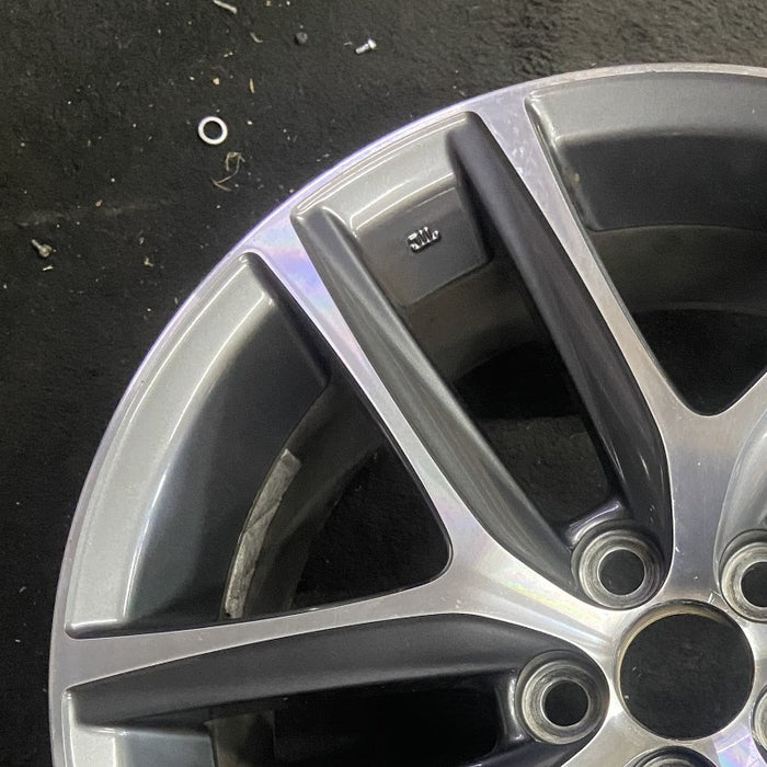 17" LEXUS CT200H 14 17x7 alloy 5 twin spoke silver gray Original OEM Wheel Rim
