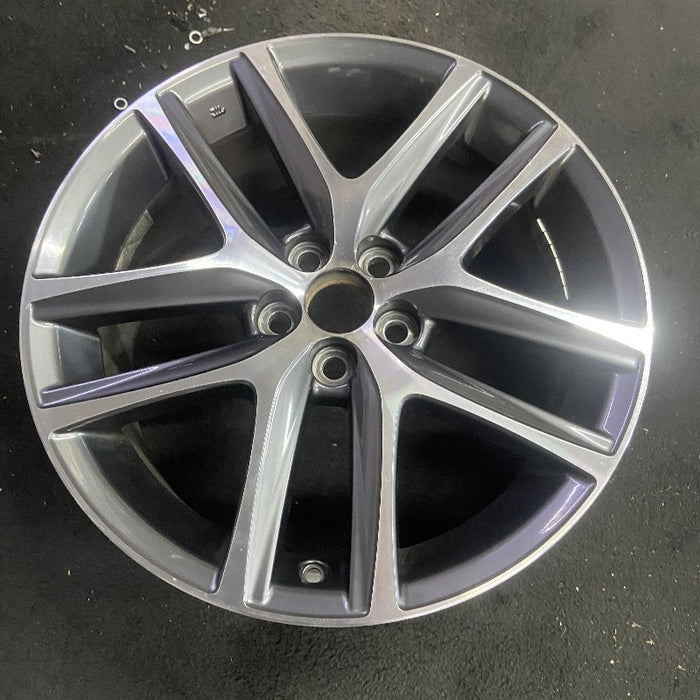 17" LEXUS CT200H 14 17x7 alloy 5 twin spoke silver gray Original OEM Wheel Rim