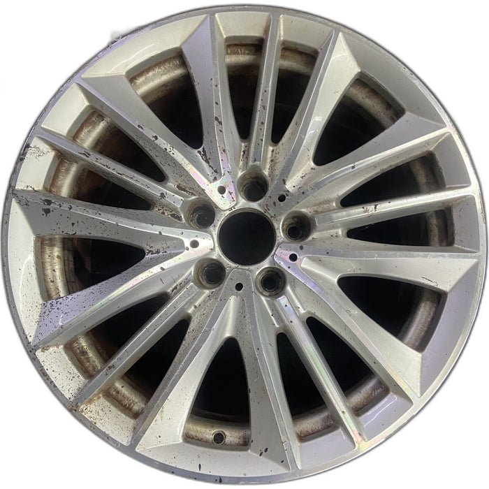 19" BMW 528i 11-16 19x8.5 , 15 spoke Original OEM Wheel Rim - Front View