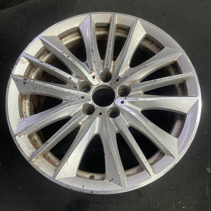 19" BMW 528i 11-16 19x8.5 , 15 spoke Original OEM Wheel Rim - Side Profile