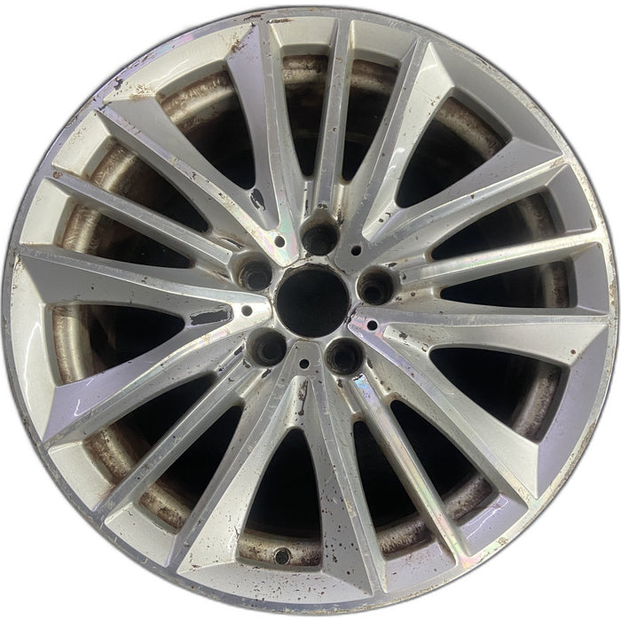 19" BMW 528i 11-16 19x8.5 , 15 spoke Original OEM Wheel Rim - Front View