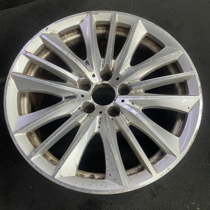 19" BMW 528i 11-16 19x8.5 , 15 spoke Original OEM Wheel Rim - Side Profile