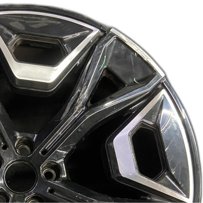 22" IX 22-24 22x9.5 5 Y spoke machined face with pockets Original OEM Wheel Rim