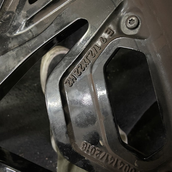 22" IX 22-24 22x9.5 5 Y spoke machined face with pockets Original OEM Wheel Rim