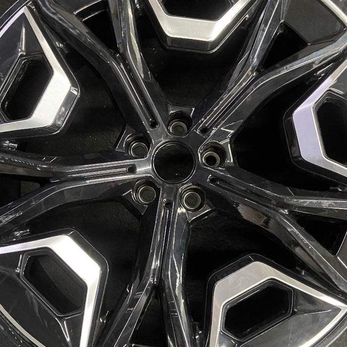 22" IX 22-24 22x9.5 5 Y spoke machined face with pockets Original OEM Wheel Rim