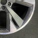 20" Q4 22 20x8 5 spoke silver dark gray Original OEM Wheel Rim - Back View