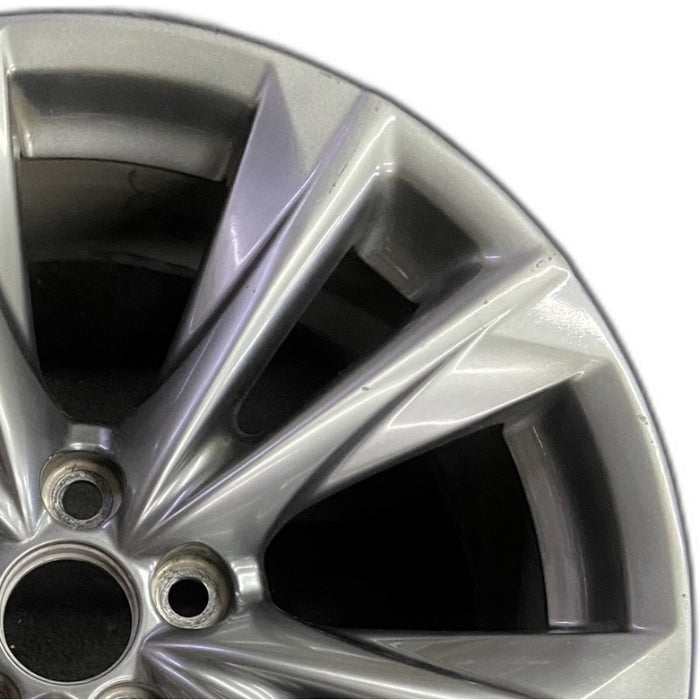 19" LEXUS ES250 21 19x8 alloy 5 split spoke silver smoked Original OEM Wheel Rim