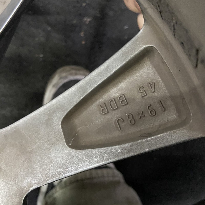 19" LEXUS ES250 21 19x8 alloy 5 split spoke silver smoked Original OEM Wheel Rim