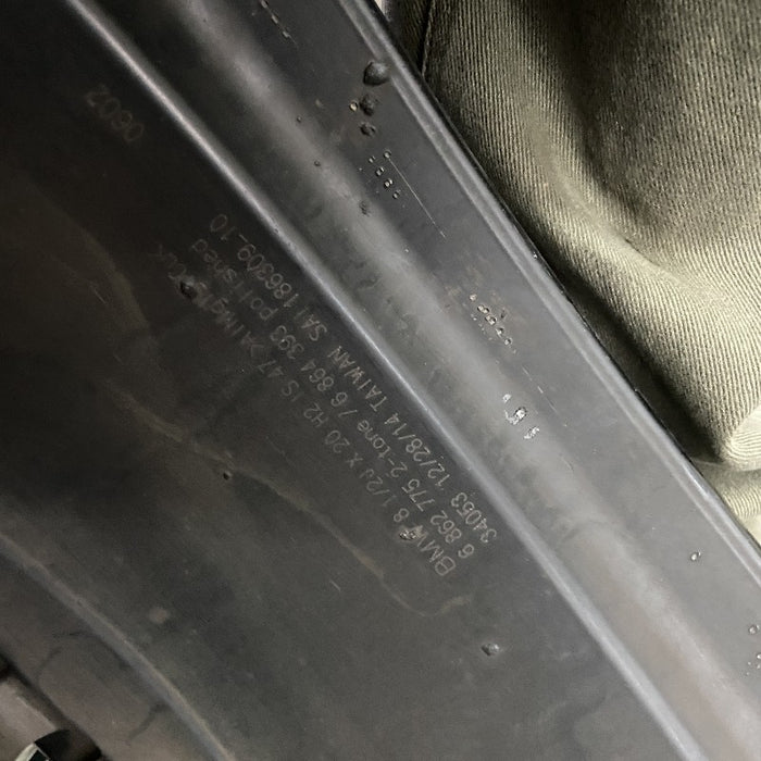 20" BMW 320i 15 20x8.5 10 Y spoke narrow spoke opening black matte finish Original OEM Wheel Rim