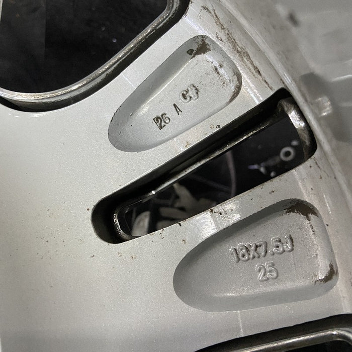 18" TACOMA 12 18x7.5 alloy 5 twin spoke chrome clad Original OEM Wheel Rim