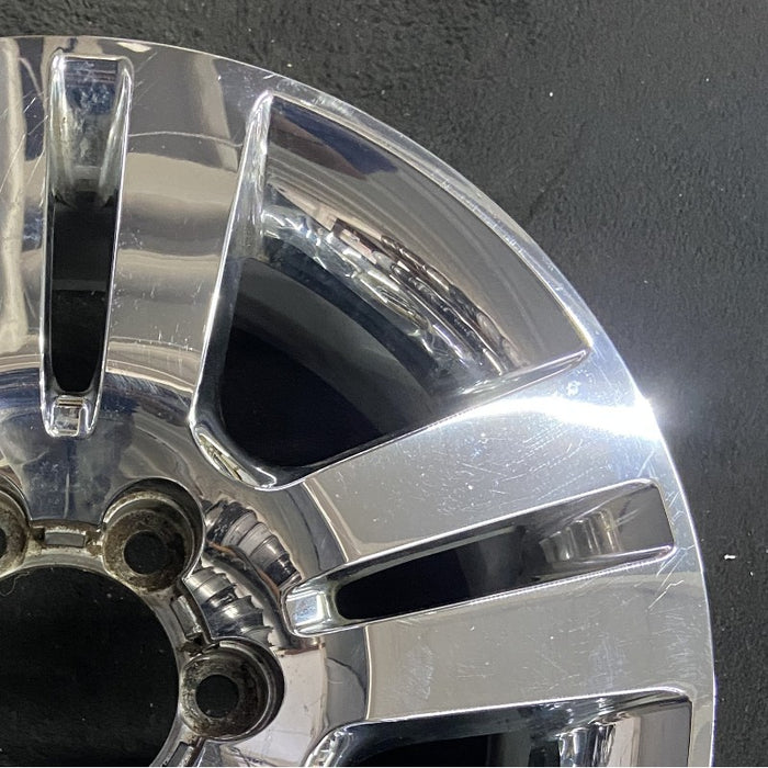 18" TACOMA 12 18x7.5 alloy 5 twin spoke chrome clad Original OEM Wheel Rim