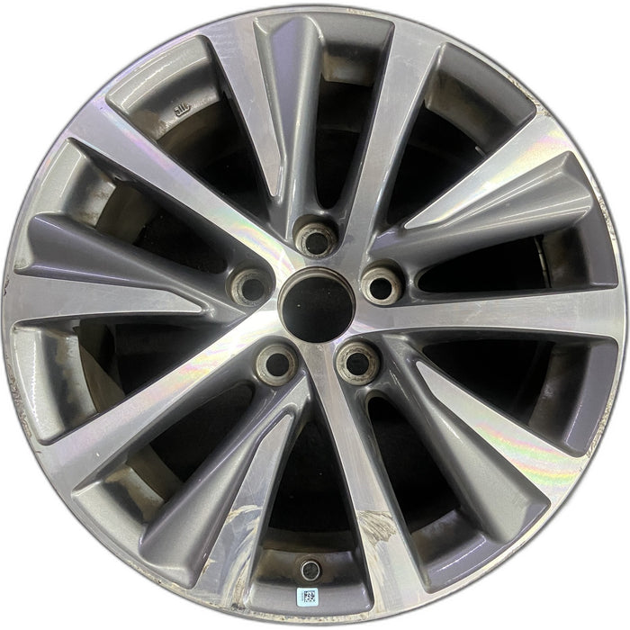 17" LEXUS ES250 21 17x7.5 Original OEM Wheel Rim - Front View