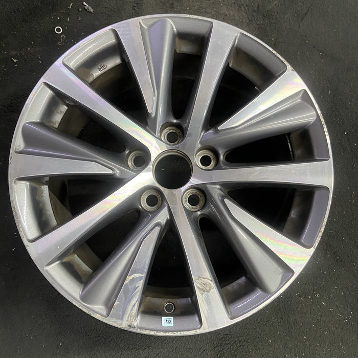 17" LEXUS ES250 21 17x7.5 Original OEM Wheel Rim - Angle View