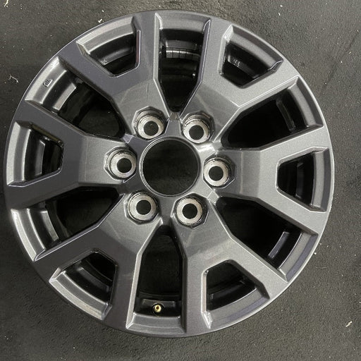 17" TACOMA 24-25 17x7, alloy Original OEM Wheel Rim - Front View