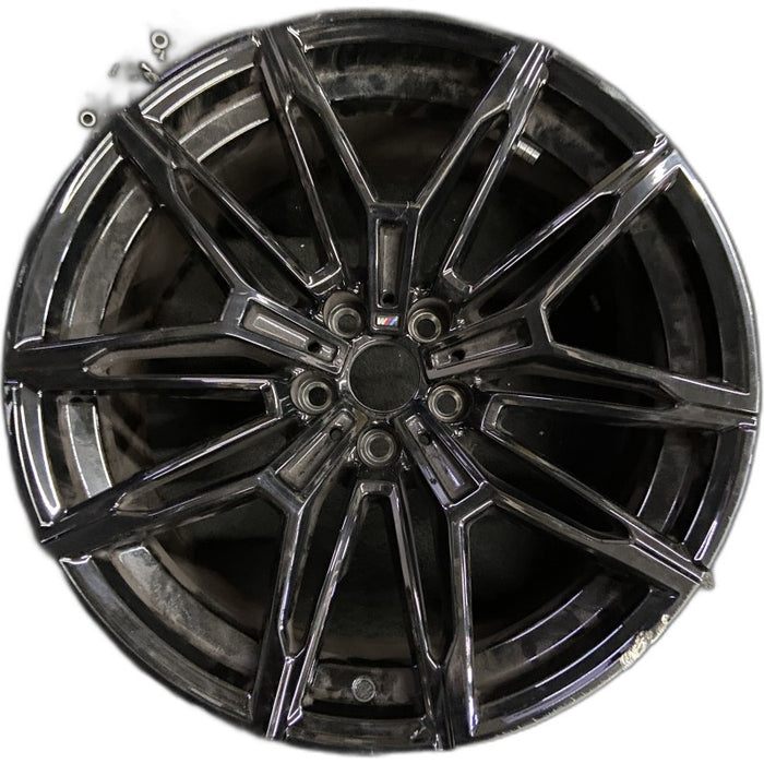19" BMW M2 23-24 19x9.5" alloy 10 spoke black Original OEM Wheel Rim