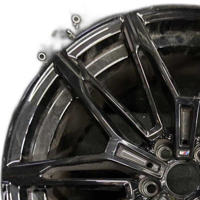 19" BMW M2 23-24 19x9.5" alloy 10 spoke black Original OEM Wheel Rim