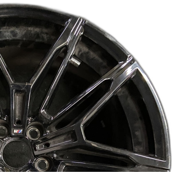 19" BMW M2 23-24 19x9.5" alloy 10 spoke black Original OEM Wheel Rim