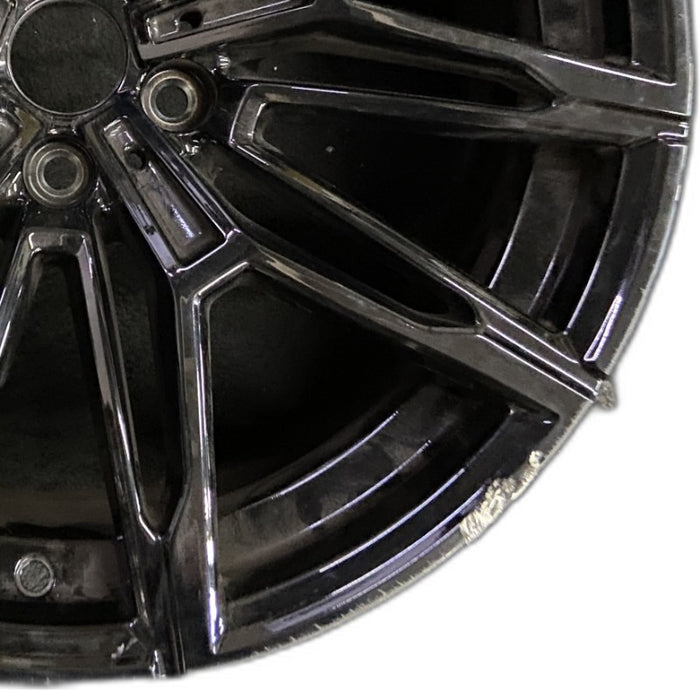 19" BMW M2 23-24 19x9.5" alloy 10 spoke black Original OEM Wheel Rim