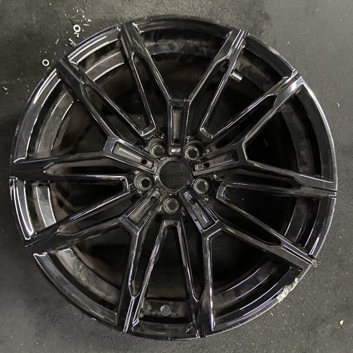 19" BMW M2 23-24 19x9.5" alloy 10 spoke black Original OEM Wheel Rim