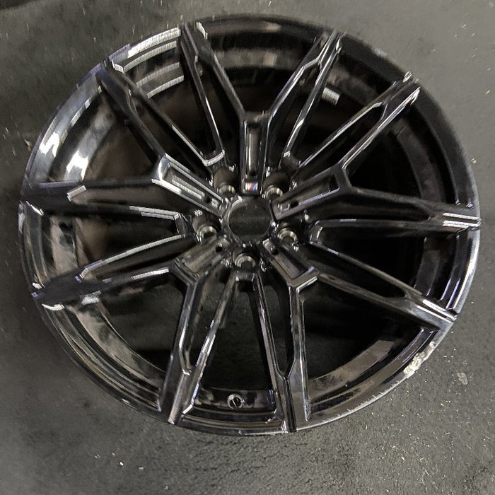 19" BMW M2 23-24 19x9.5" alloy 10 spoke black Original OEM Wheel Rim