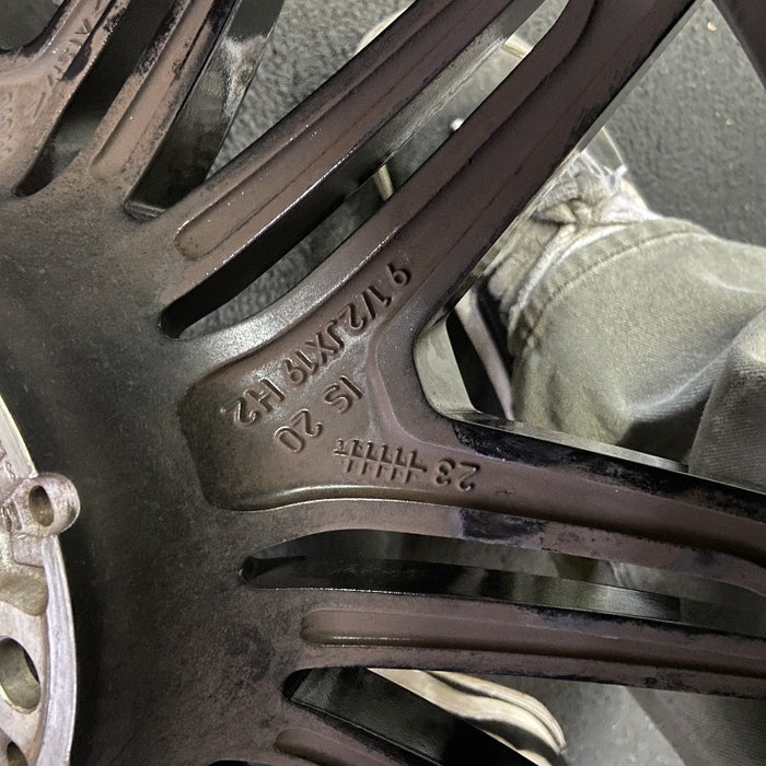 19" BMW M2 23-24 19x9.5" alloy 10 spoke black Original OEM Wheel Rim