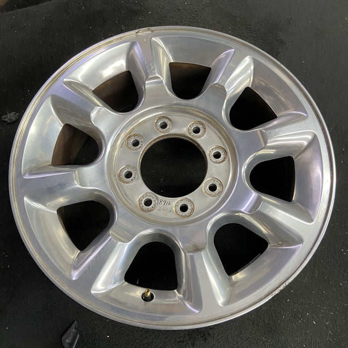 20" FORD F250SD PICKUP 11-16 20x8 , 8 spoke Original OEM Wheel Rim - Side Profile