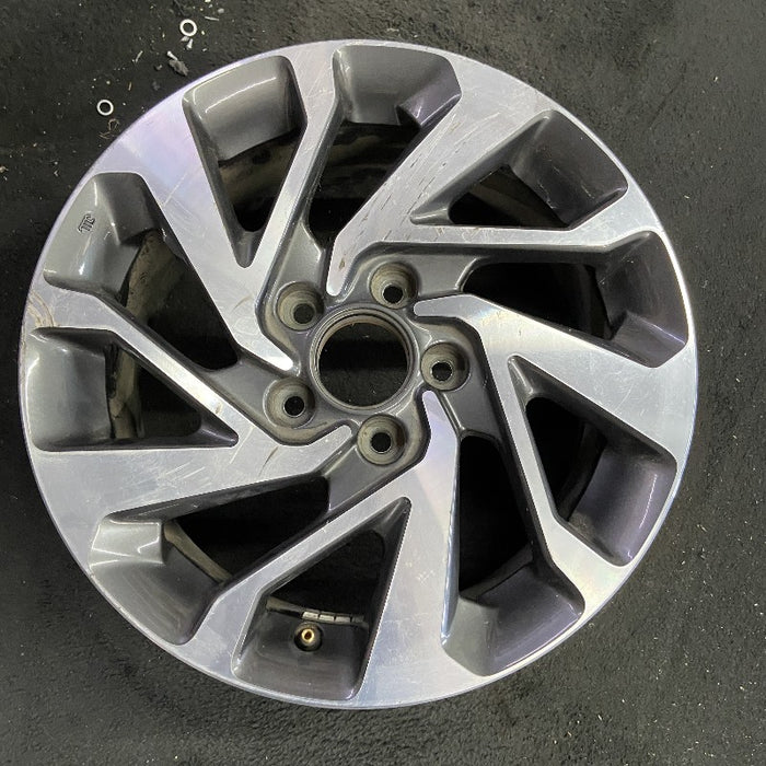 16" CIVIC 16 16x7 alloy gray inlay Sdn Original OEM Wheel Rim
